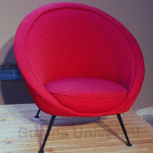 Red Lounge Chair