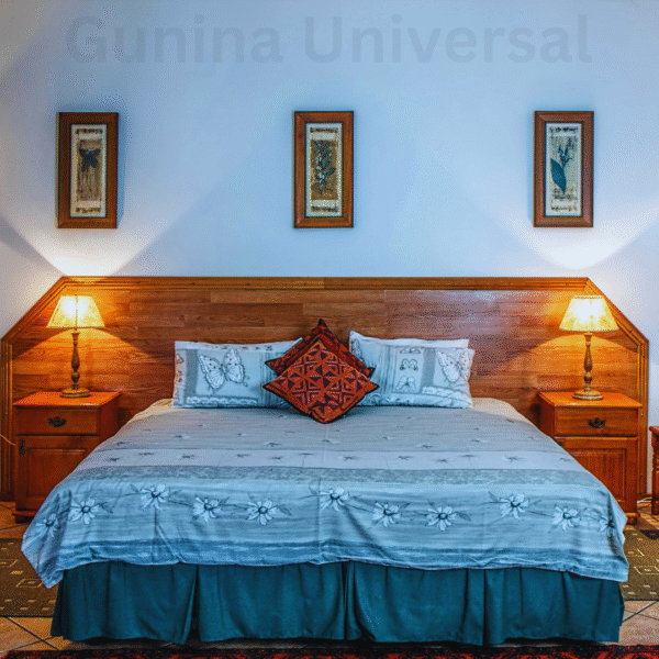 Modern  Sheesham wood King Size Bed