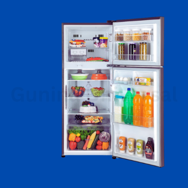 LG 242L Double Door Refrigerator with Door Cooling+™, Smart Diagnosis™, Multi Air Flow, Shiny Steel Finish, 3 Star - Image 4